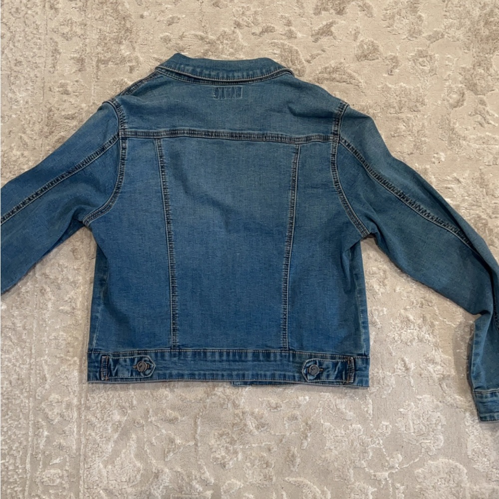 nwt earl jean vintage 90's button denim jean jacket